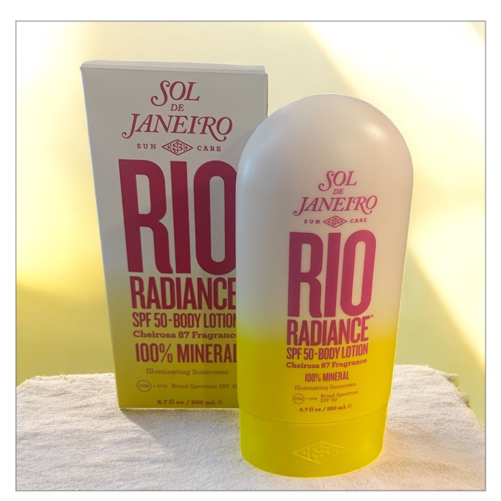Sol de Janeiro Rio Radiance SPF 50 Lotion - Yellow and White